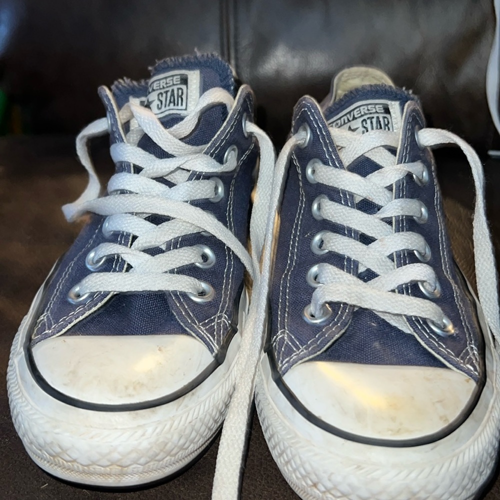Blue converse